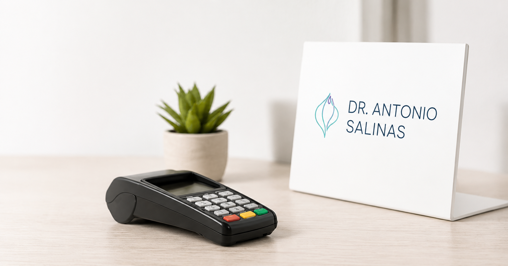 Fotografia formas de pago para la consulta con el Dr Antonio Salinas