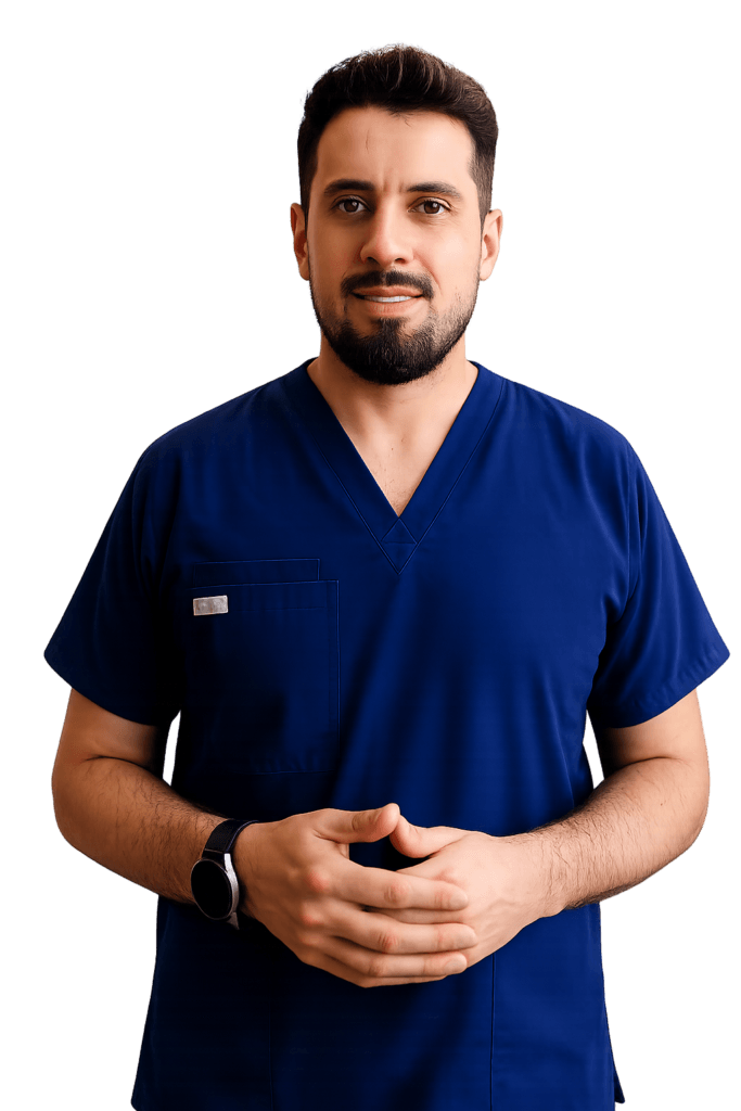 Trayectoria y credenciales del Dr. Antonio Salinas — retrato profesional.