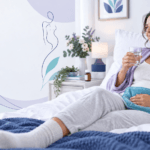 Fotografía médica discreta de recuperación posterior a labioplastía.
