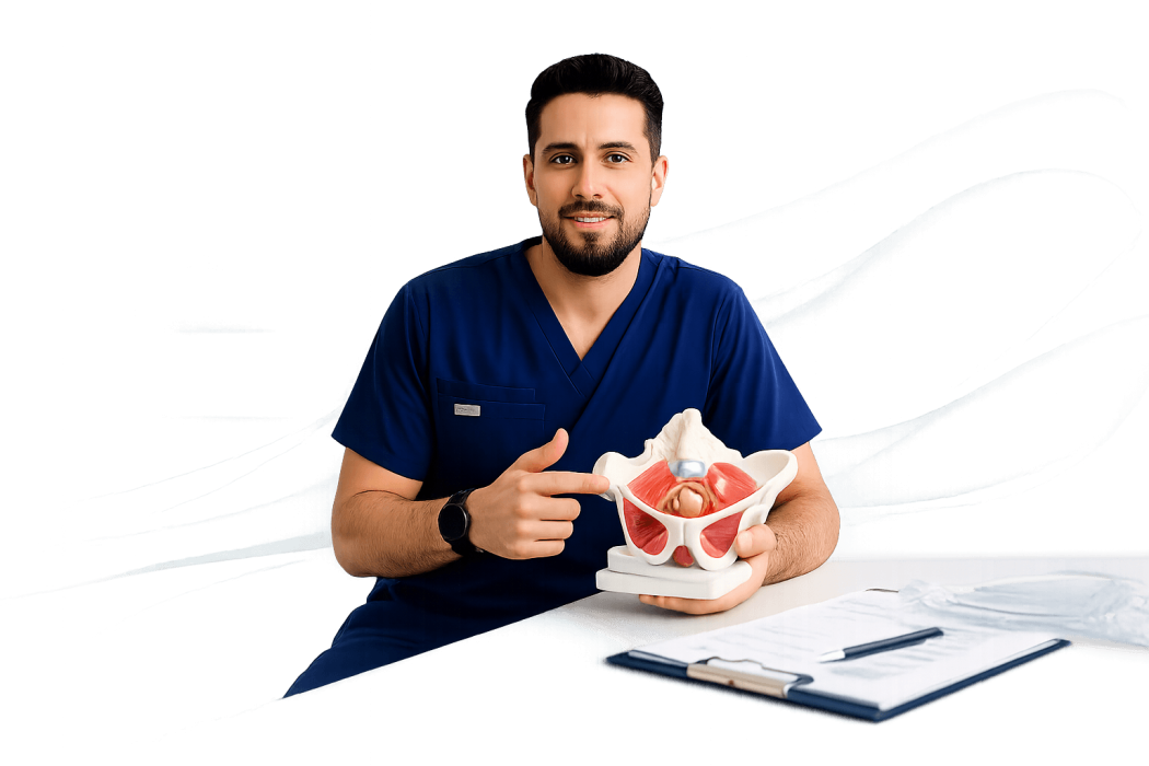 Dr. Antonio Salinas especializata en piso pélvico - retrato